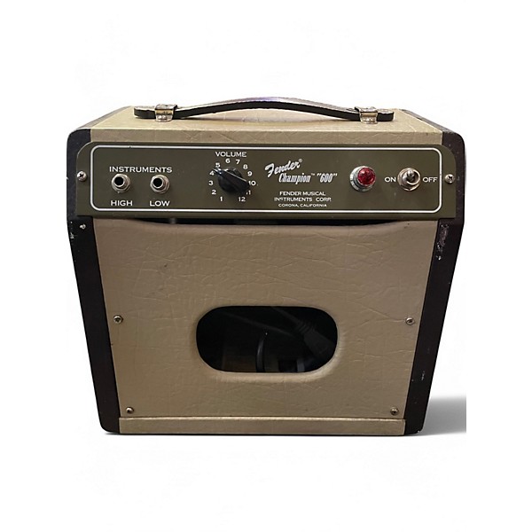 Used Fender Champion 600 5W 1X6 Tube Guitar Combo Amp