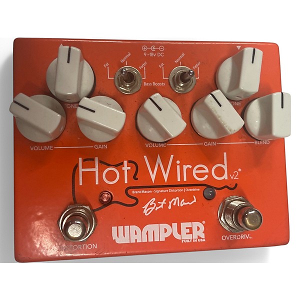 Used Wampler HOT WIRED V2 Effect Pedal