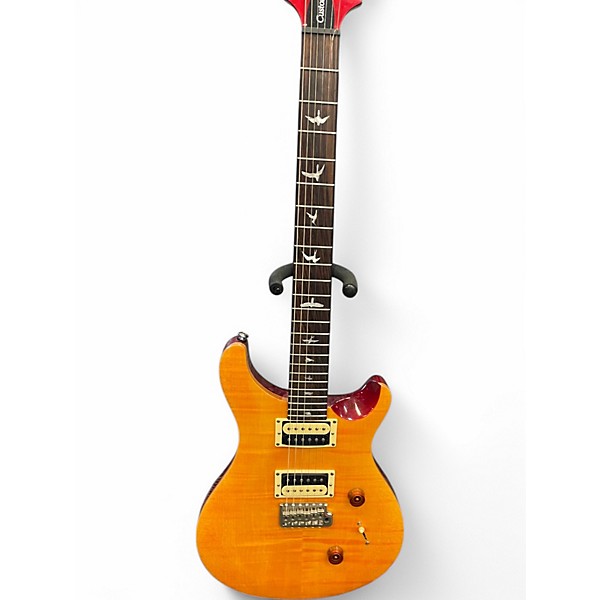 Used PRS SE Custom 24 Natural Solid Body Electric Guitar