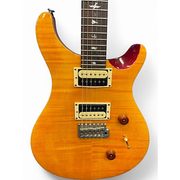 Used PRS SE Custom 24 Natural Solid Body Electric Guitar