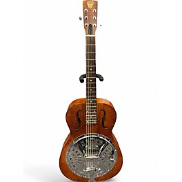 Used Dobro ORIGINAL HOUND DOG Natural Resonator Guitar