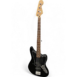 Used Squier Vintage Modified Jaguar Black Solid Body Electric Guitar