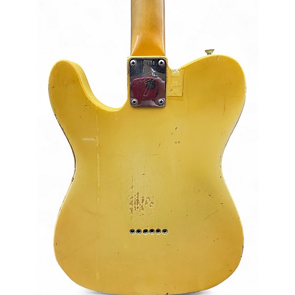 Vintage 1966 Fender Telecaster Butterscotch Solid Body Electric Guitar