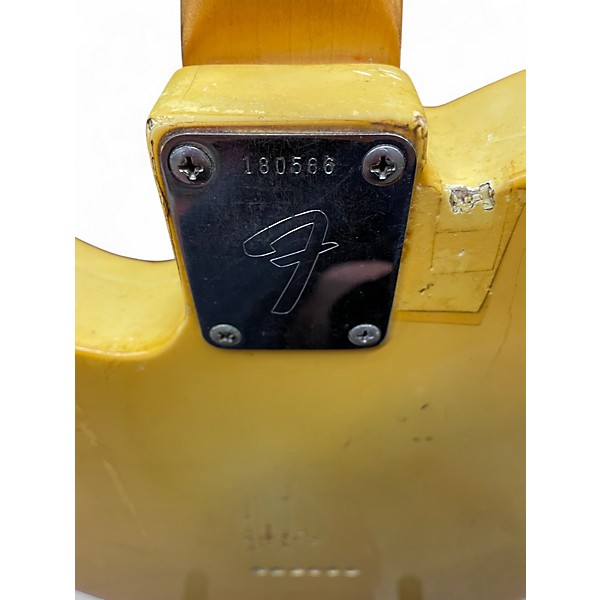 Vintage 1966 Fender Telecaster Butterscotch Solid Body Electric Guitar