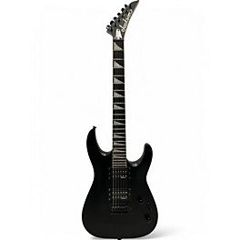 Used 2020s Jackson JS22 Dinky Black Solid Body Electric Guitar