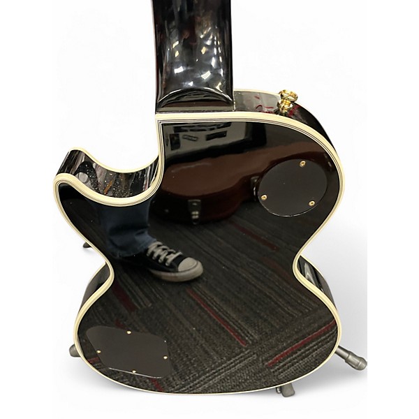 Used Epiphone 1955 LES PAUL OUTFIT P90 Black and Gold Solid Body Electric Guitar