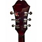 Used Epiphone Noel Gallagher Riviera Dark Wine Red Hollow Body Electric Guitar