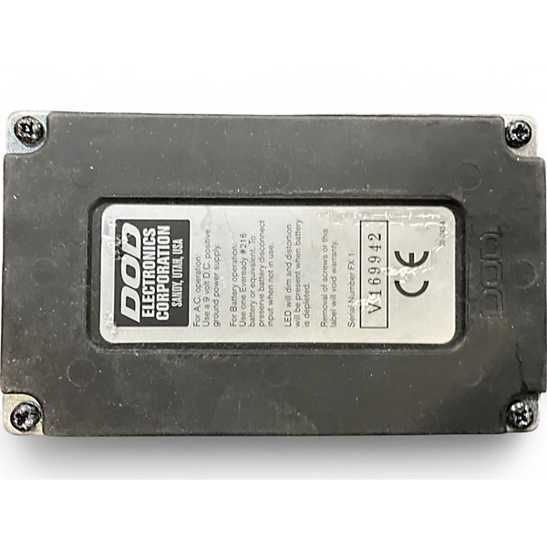 Used DOD DISTORTION EXTREME GFX 70 Effect Pedal