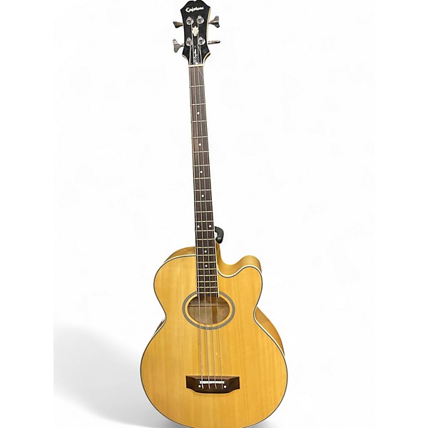 Used Epiphone El Capitan Natural Acoustic Bass Guitar