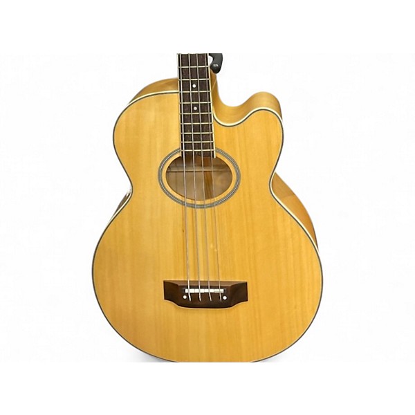 Used Epiphone El Capitan Natural Acoustic Bass Guitar
