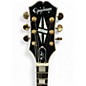 Used Epiphone LES PAUL CUSTOM Black and Gold Solid Body Electric Guitar thumbnail