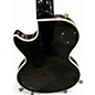 Used Epiphone LES PAUL CUSTOM Black and Gold Solid Body Electric Guitar