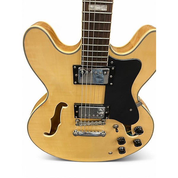 Used Glenn Burton GE 355 NT YELLOW Hollow Body Electric Guitar