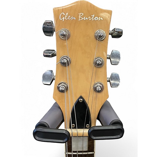 Used Glenn Burton GE 355 NT YELLOW Hollow Body Electric Guitar