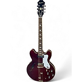 Used Epiphone Riviera Burgundy Hollow Body Electric Guitar