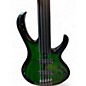 Used Ibanez Steve Di Giorgio Signature Dark Moss Burst Electric Bass Guitar