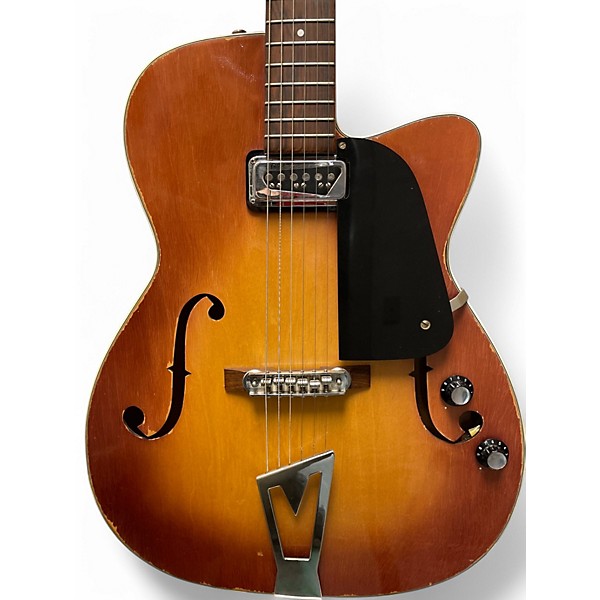 Vintage 1964 Martin F-50 Amber Burst Hollow Body Electric Guitar