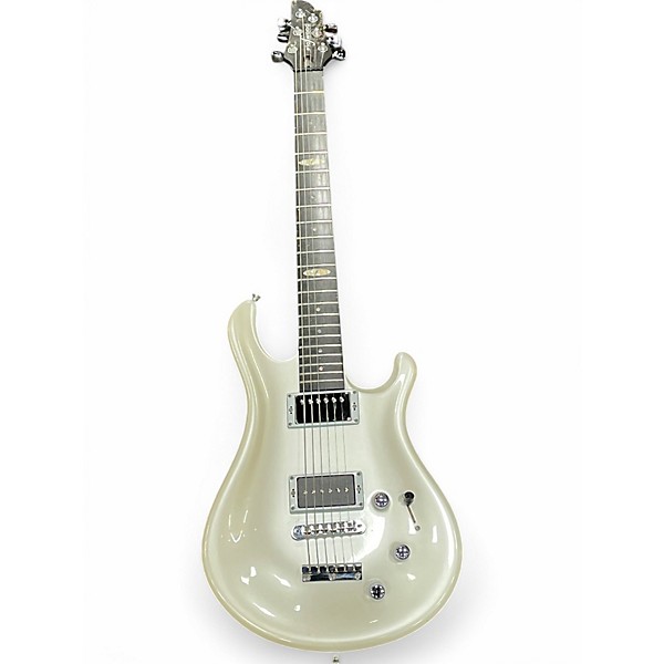 Used Flaxwood Leiki Cream Solid Body Electric Guitar