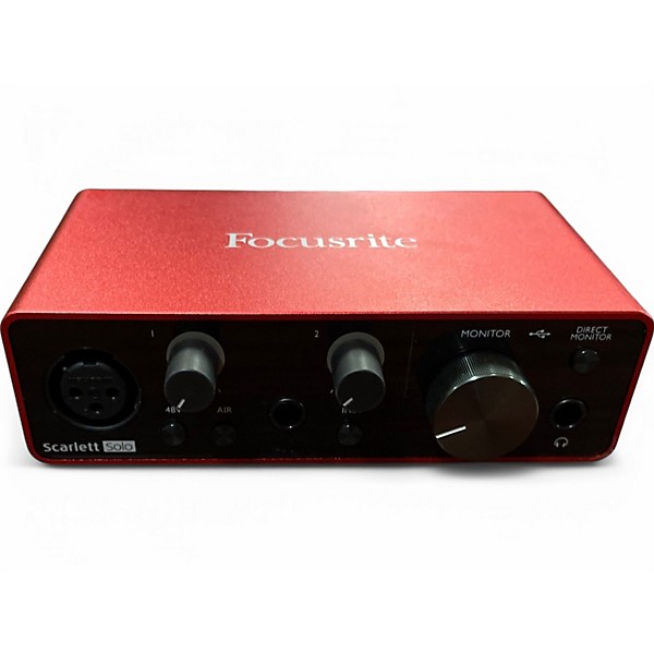 Used Focusrite Scarlett Solo Gen 3 Audio Interface