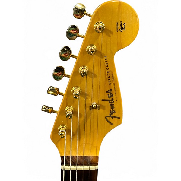 Used Fender 1997 Collectors Strat 3 Color Sunburst Solid Body Electric Guitar