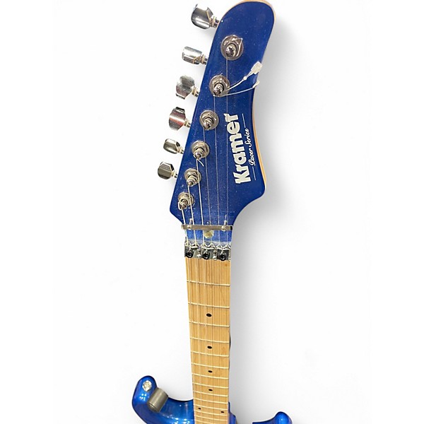 Used Kramer Pacer Classic Blue Solid Body Electric Guitar
