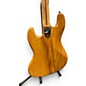 Vintage 1975 Fender jazz bass Natural Electric Bass Guitar