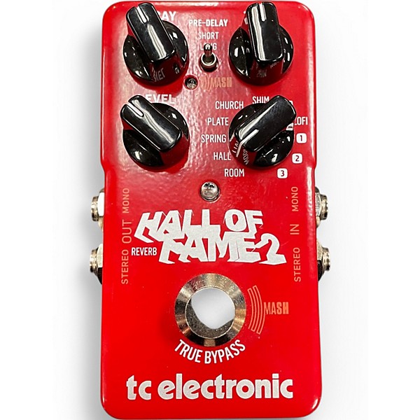 Used TC Electronic Hall Of Fame 2 Reverb Effect Pedal