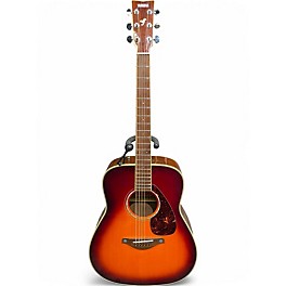 Used Yamaha FG730S Cherry Sunburst Acoustic Guitar