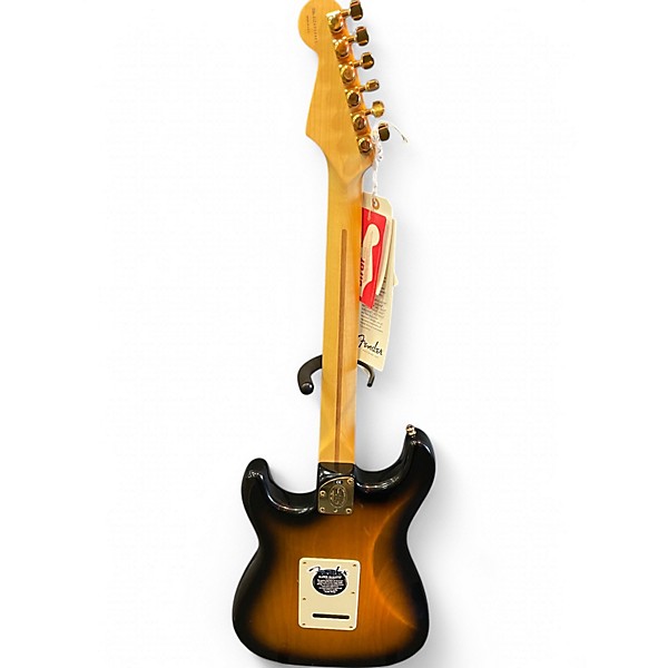 Used 2004 Fender 50TH ANNIVERSARY STRAT 2 Color Sunburst Solid Body Electric Guitar