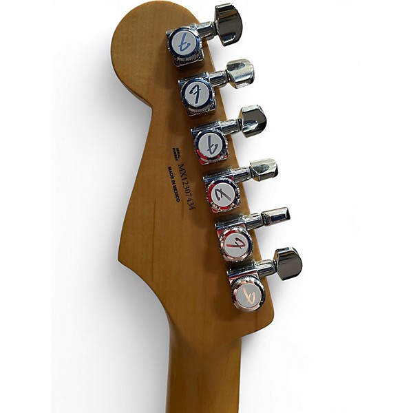 Used 2012 Fender Standard Stratocaster Olympic White Solid Body Electric Guitar
