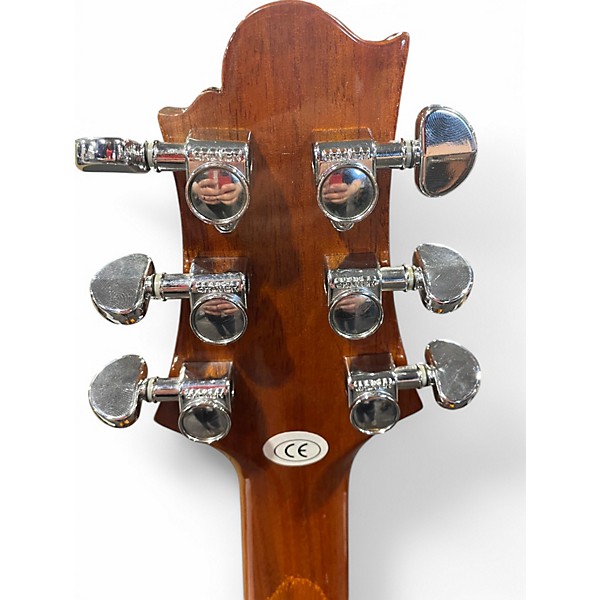 Used Greg Bennett Design by Samick D-4 CE/AN Natural Acoustic Electric Guitar