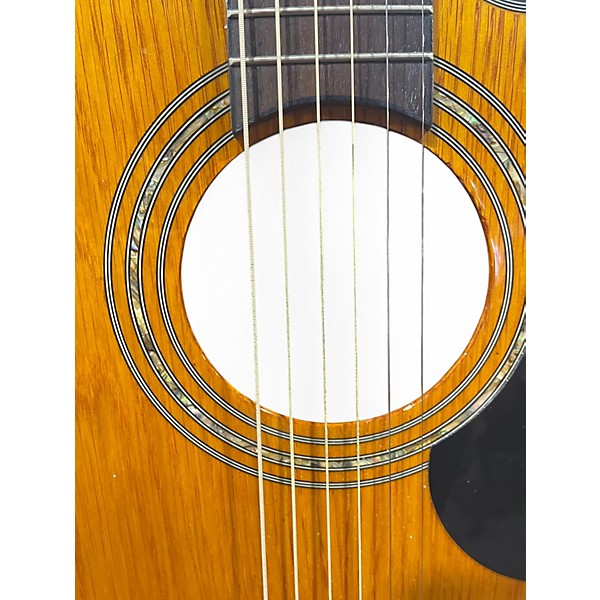 Used Greg Bennett Design by Samick D-4 CE/AN Natural Acoustic Electric Guitar