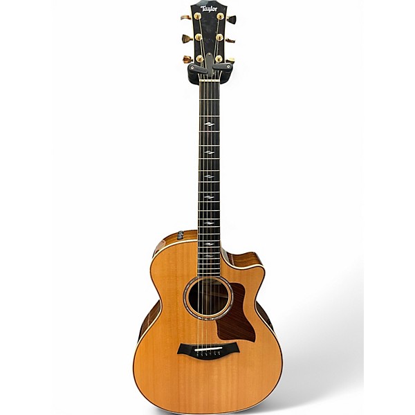 Used Taylor 814CE Natural Acoustic Electric Guitar