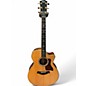 Used Taylor 814CE Natural Acoustic Electric Guitar thumbnail