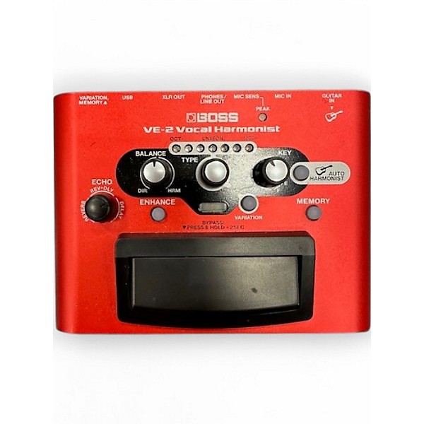 Used BOSS Used BOSS VE2 Vocal Harmonist Effect Processor | Guitar 