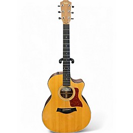 Used Taylor 314CE Natural Acoustic Electric Guitar