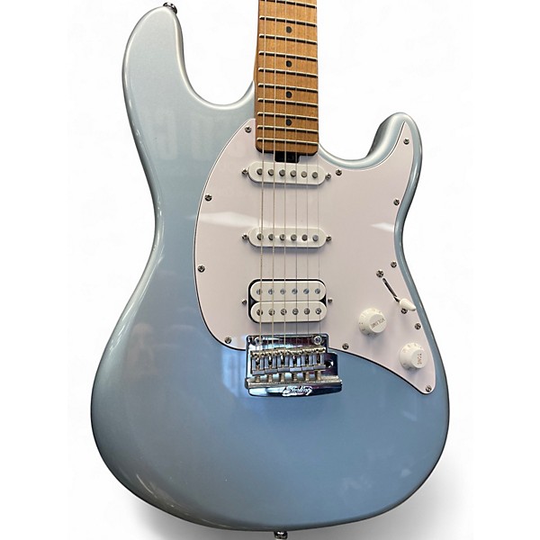 Used Sterling by Music Man CUTLASS HSS SILVER Solid Body Electric Guitar,New Products : American Fashion Style Bags On Sale