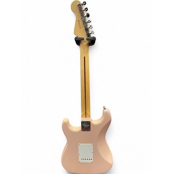 Used 2013 Fender FSR American Standard Stratocaster Shell Pink Solid Body Electric Guitar