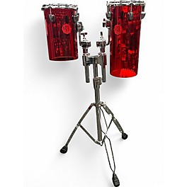 Used Rl Drums 6in Octabon Set Red Drum