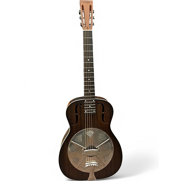 Used 2022 National M14 Thunderbox Revolver Resonator Guitar,Specials : American Fashion Style Bags On Sale