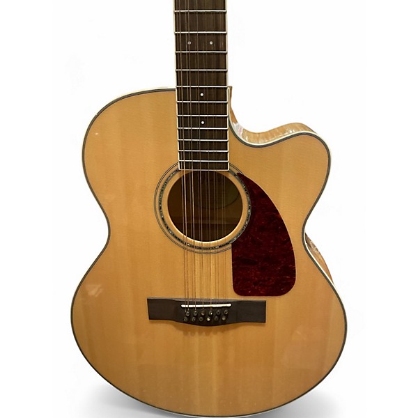 Used Fender CJ290SCE12 Jumbo Natural 12 String Acoustic Electric Guitar,New Products : American Fashion Style Bags On Sale