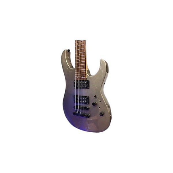 Used Washburn WG587 GREY SPARKLE Solid Body Electric Guitar