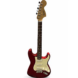 Used Squier Affinity Stratocaster RED Solid Body Electric Guitar