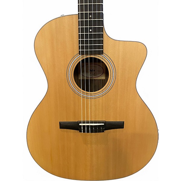 Used Taylor 214CEN Natural Classical Acoustic Electric Guitar