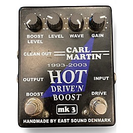 Used Carl Martin Hot Drive 'N Boost MKIII Effect Pedal