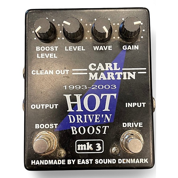 Used Carl Martin Hot Drive 'N Boost MKIII Effect Pedal