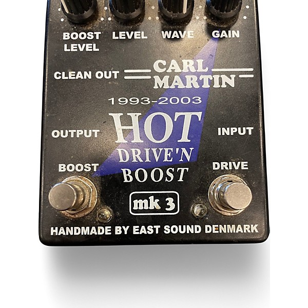 Used Carl Martin Hot Drive 'N Boost MKIII Effect Pedal