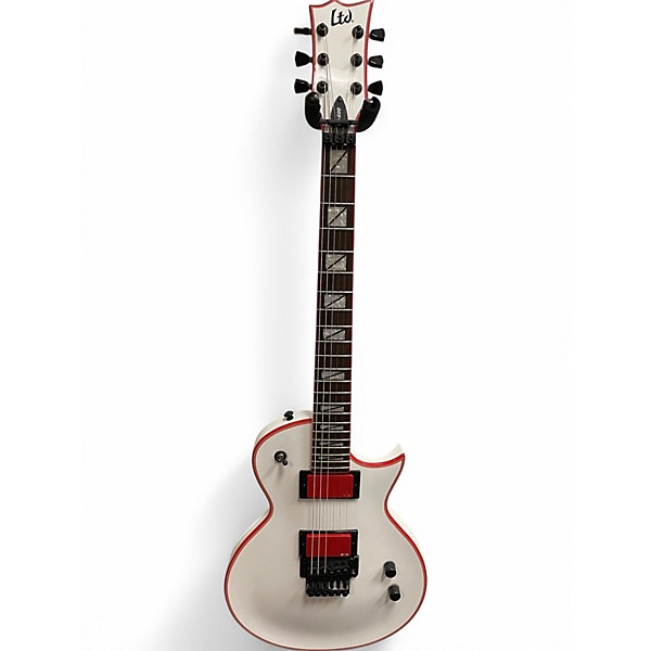 Used 2022 ESP LTD GH-600 Snow White Solid Body Electric Guitar