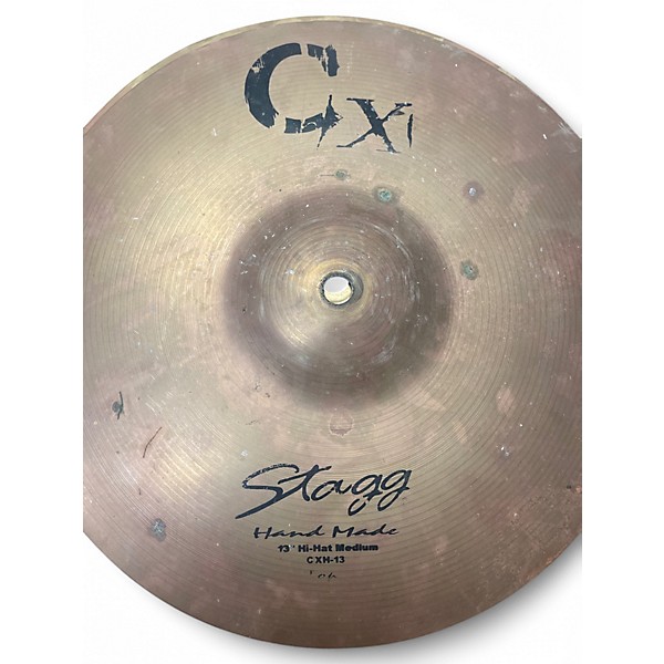 Used Stagg 13in Hand Made Hi Hat Cymbal
