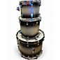 Used Premier 3 Piece Elite Silver Burst Drum Kit